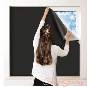 Black Privacy Window Film - 2 sets NWOT